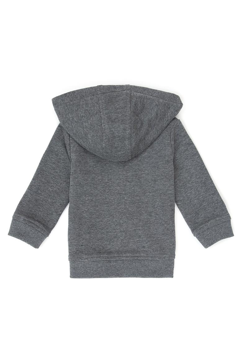 Erkek Çocuk Antrasit Melanj Basic Sweatshirt - 50231922075