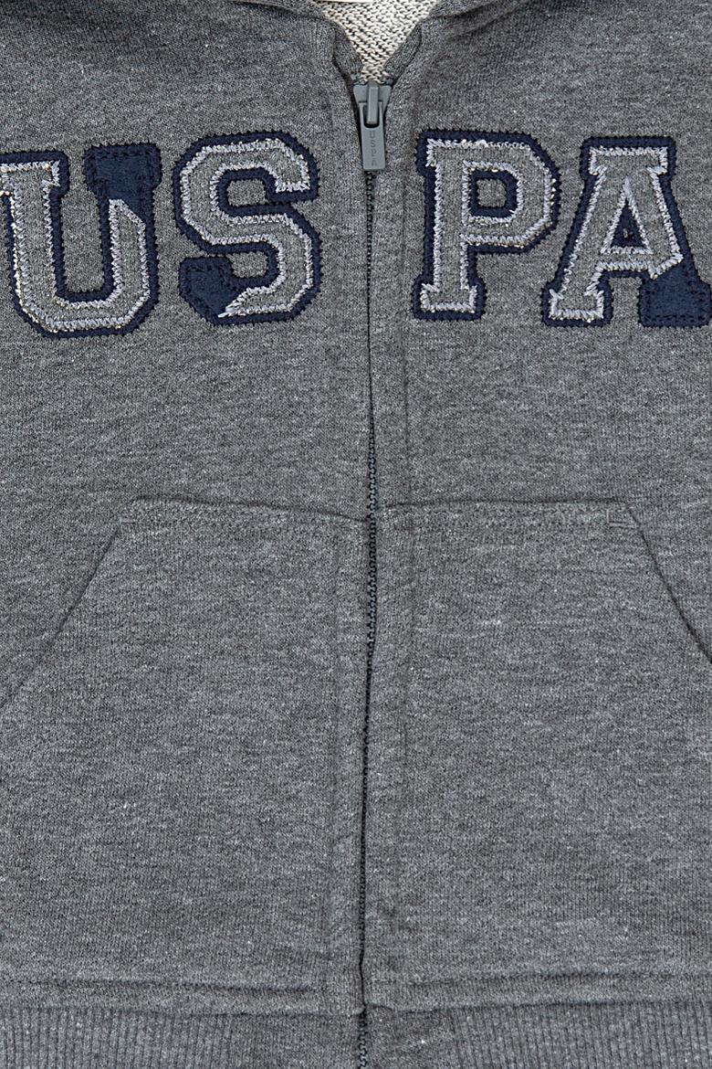 Erkek Çocuk Antrasit Melanj Basic Sweatshirt - 50231922075