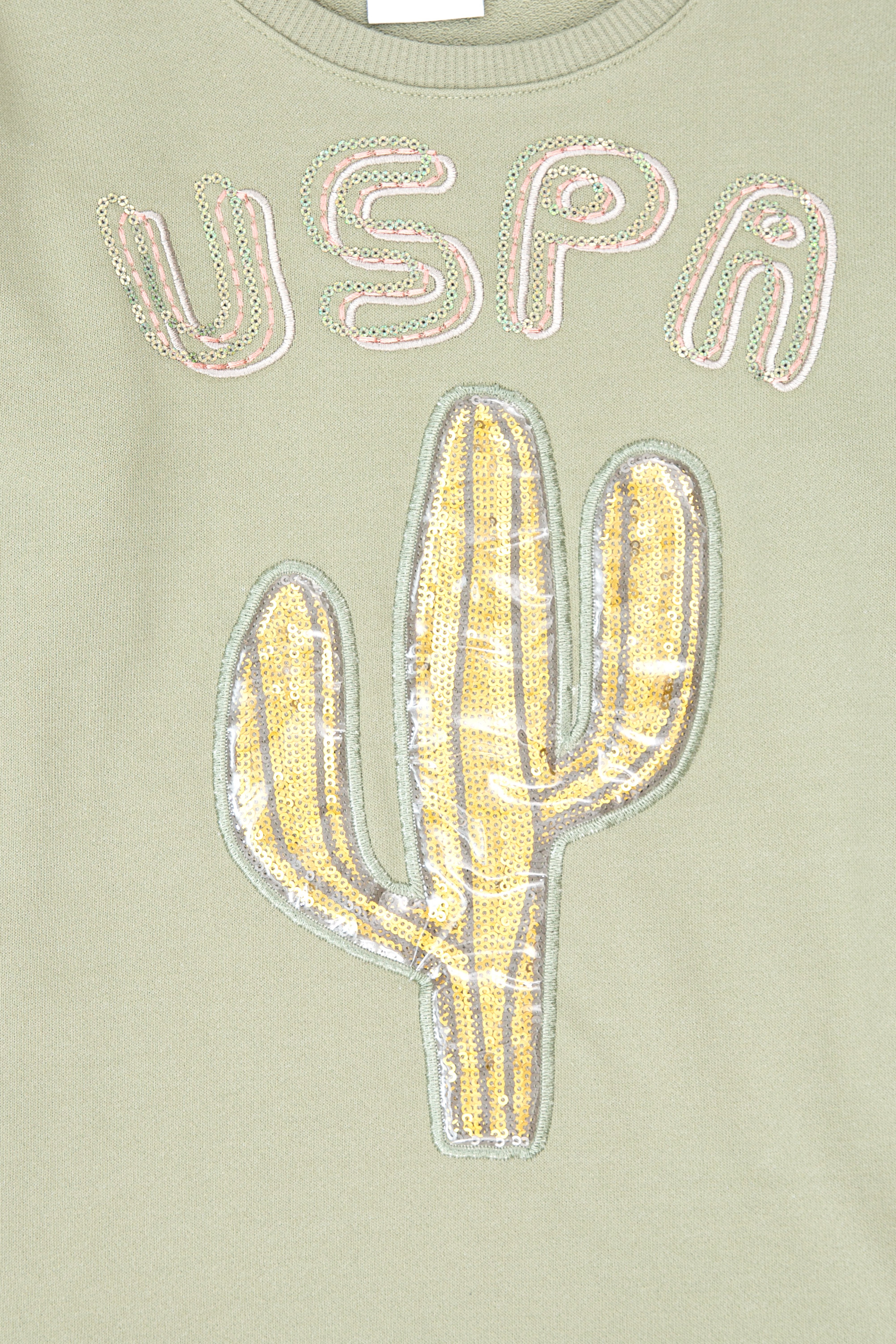 Çocuk Yeşil Sweatshirt - Image 3
