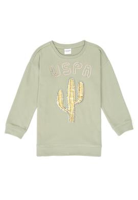 Çocuk Yeşil Sweatshirt - 50240521009