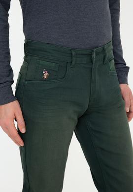 Erkek Yeşil Jean Pantolon - 50207883003