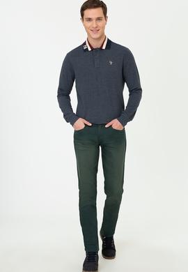 Erkek Yeşil Jean Pantolon - 50207883003