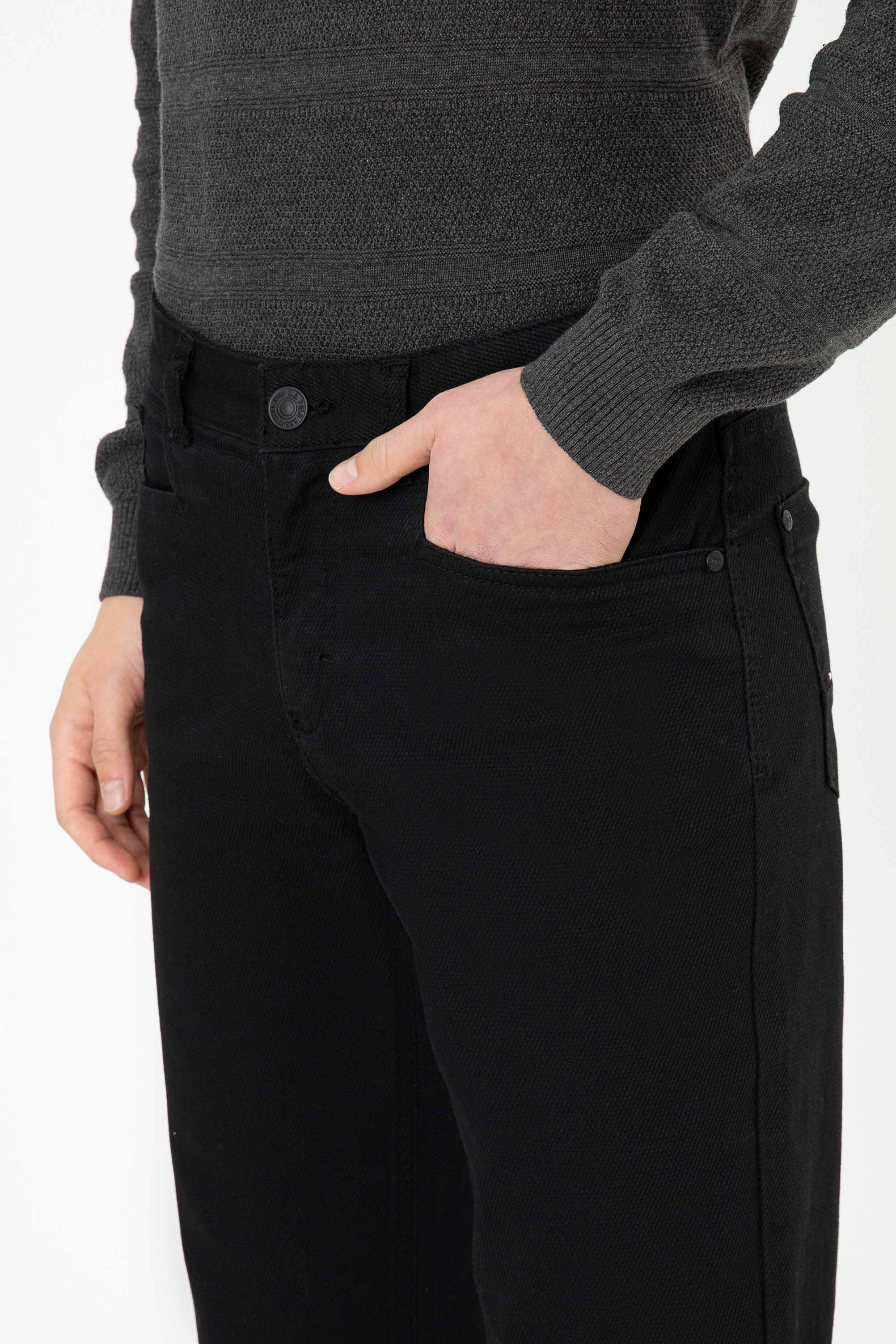 Erkek Siyah Chinos