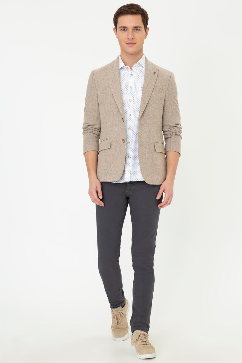 Erkek Bej Ceket - 50241248008