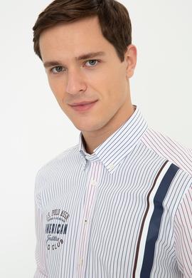 Erkek Bordo Uzun Kollu Gömlek - 50237283010