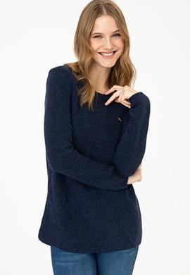 Kadın Lacivert Kazak - 50237642004