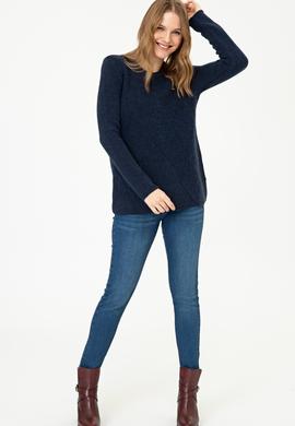 Kadın Lacivert Kazak - 50237642004