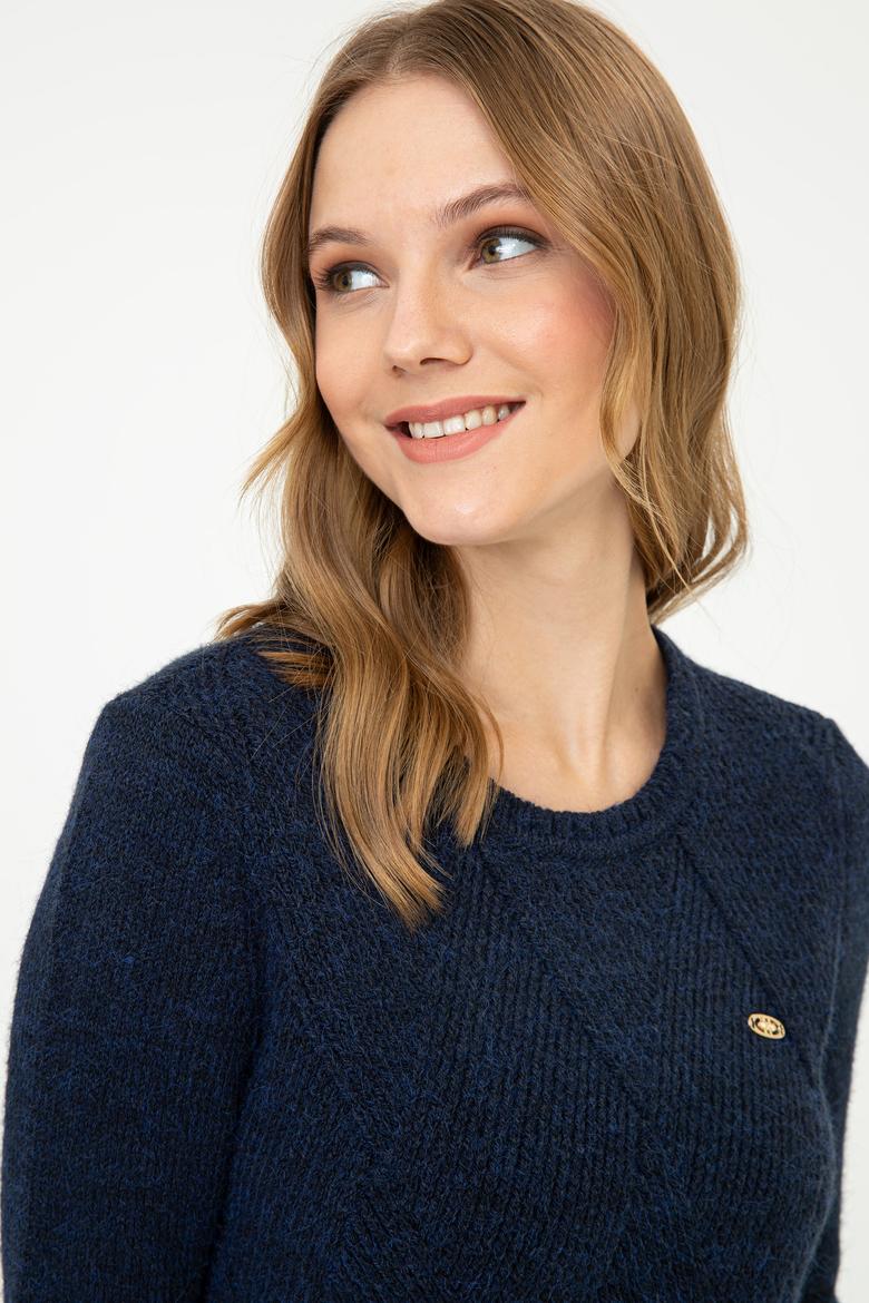 Kadın Lacivert Kazak - 50237642004