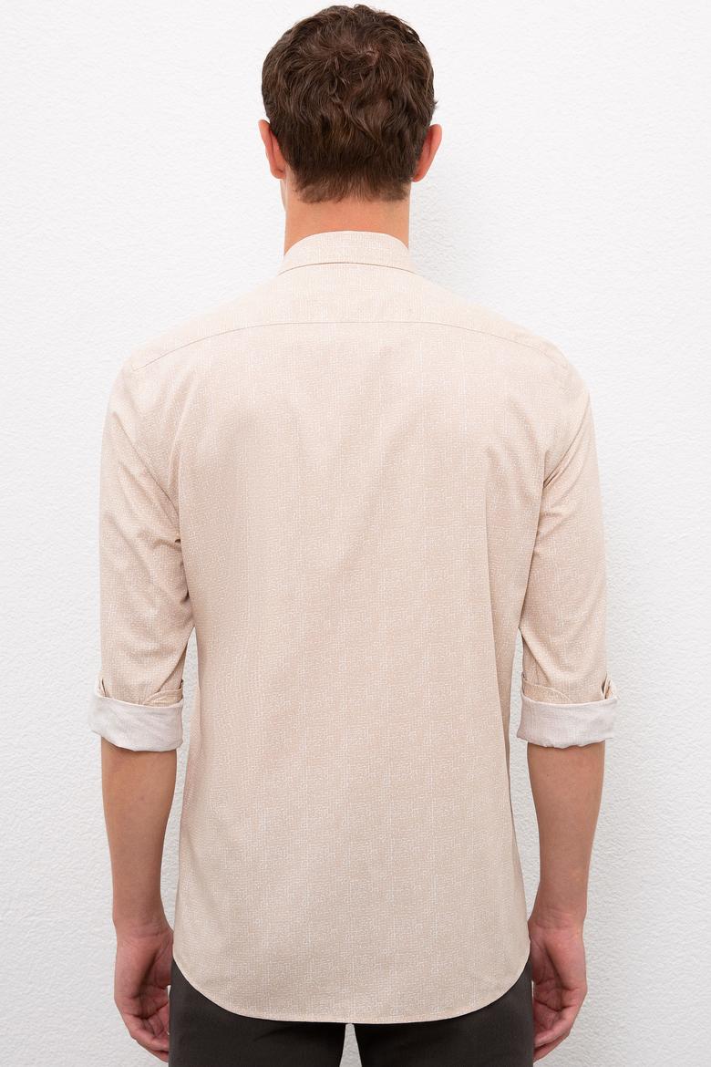 Erkek Kum Gömlek Uzunkol - 50219614005