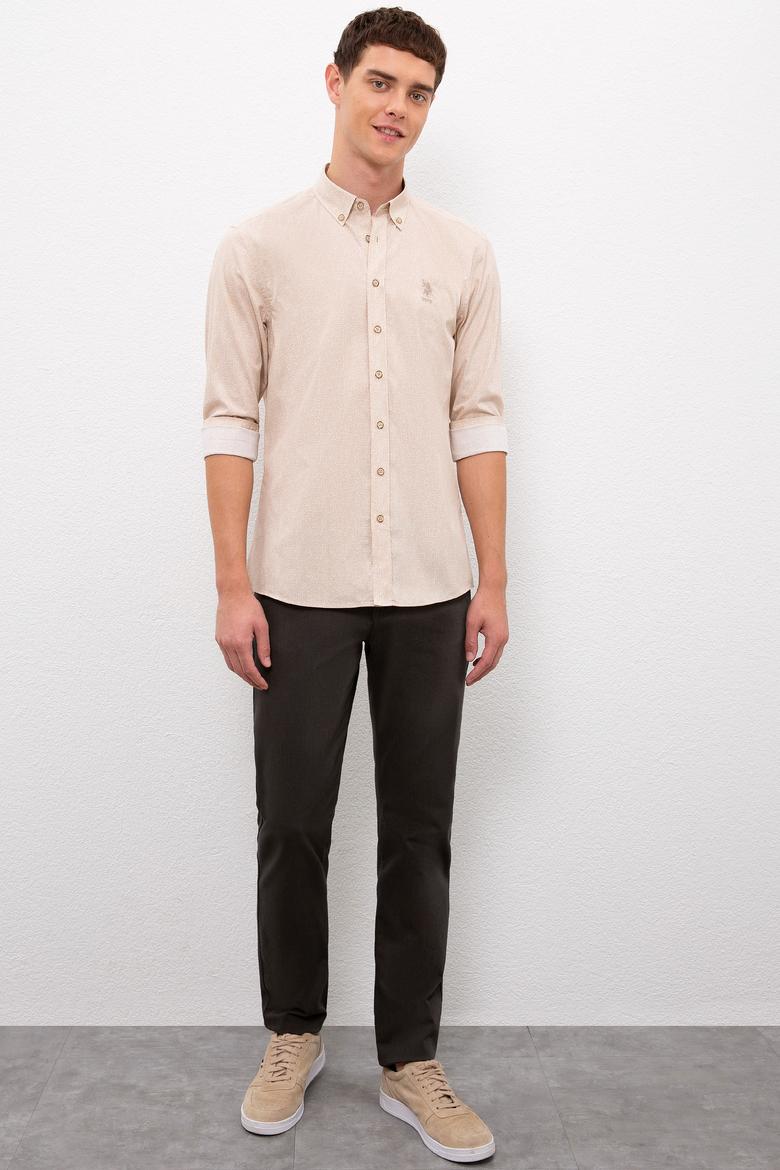 Erkek Kum Gömlek Uzunkol - 50219614005