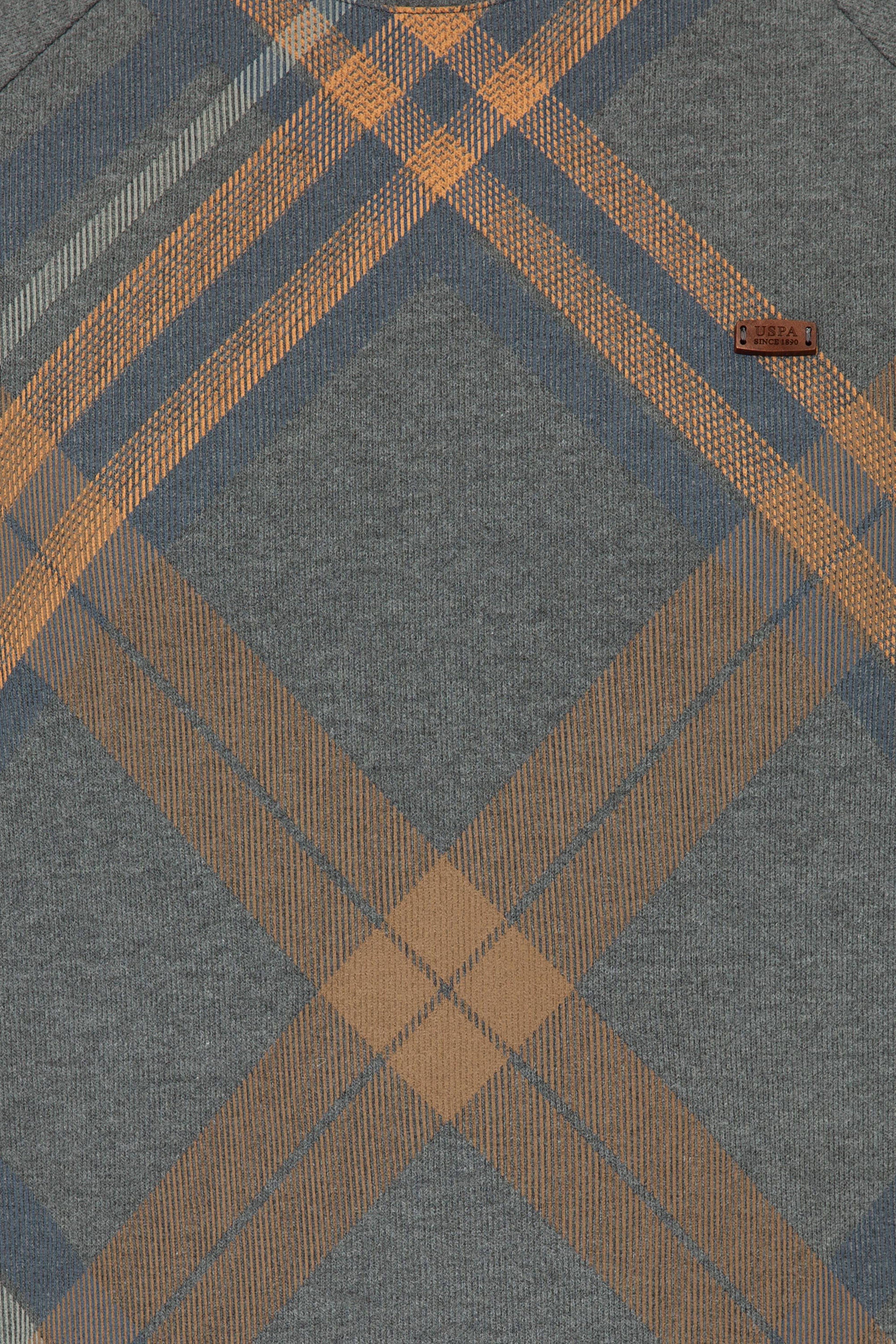 Erkek Antrasit Melanj Sweatshirt - Image 6