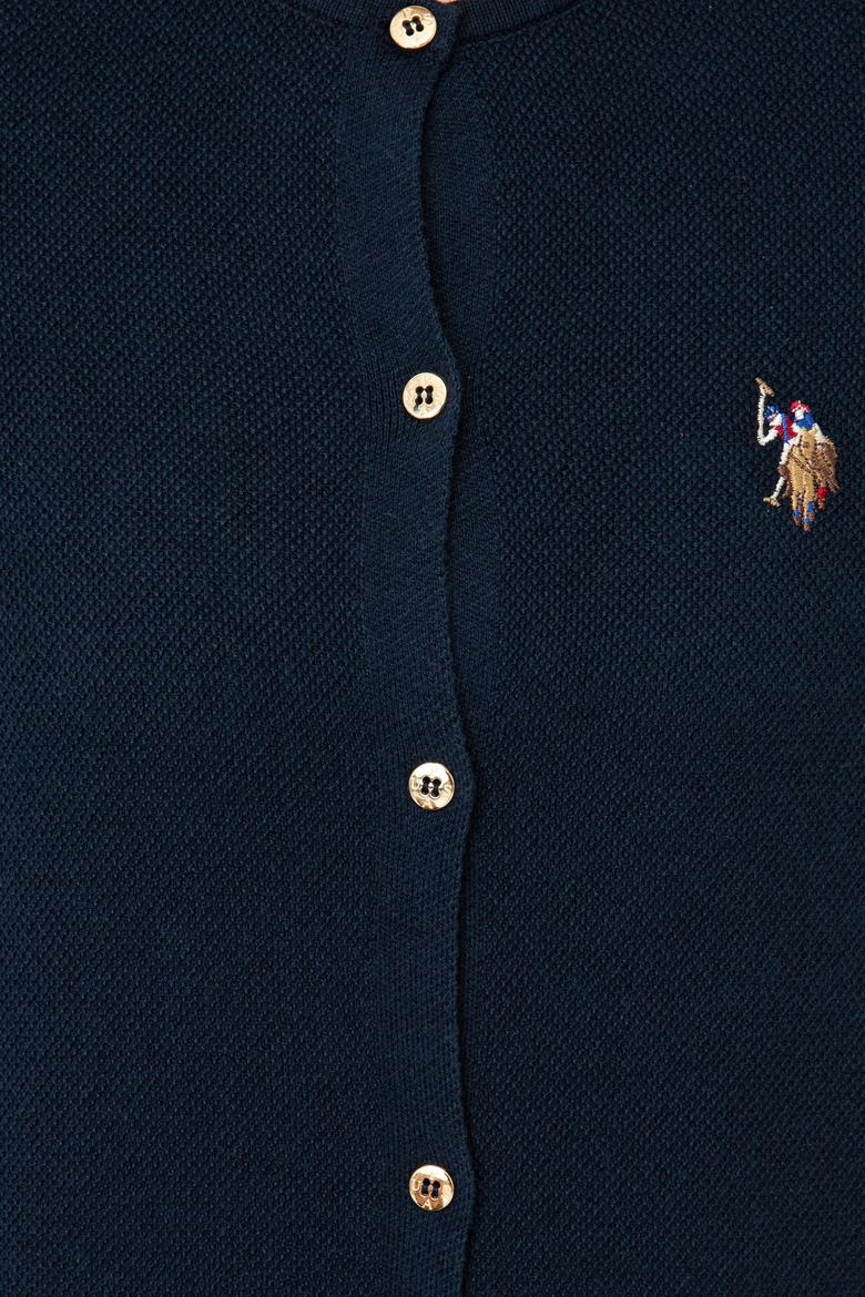 Kadın Lacivert Basic Triko Hırka - 50237069025