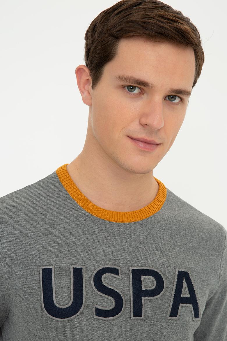 Erkek Gri Melanj Kazak - 50237169011