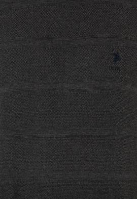 Erkek Antrasit Melanj Kazak - 50237422007