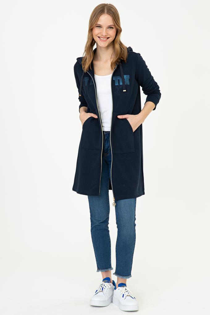 Kadın Lacivert Sweatshirt