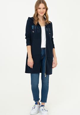 Kadın Lacivert Sweatshirt - 50240733016