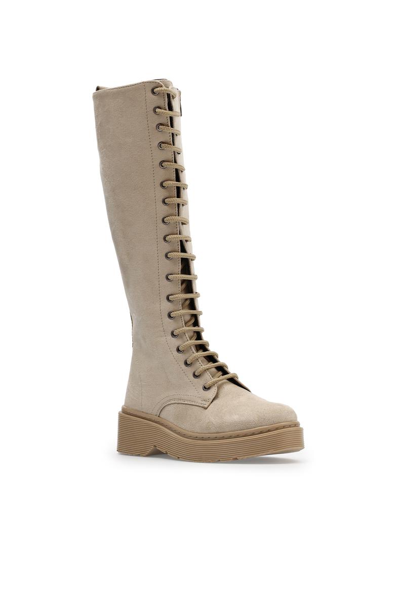 Kadın Bej Çizme - 50241824008