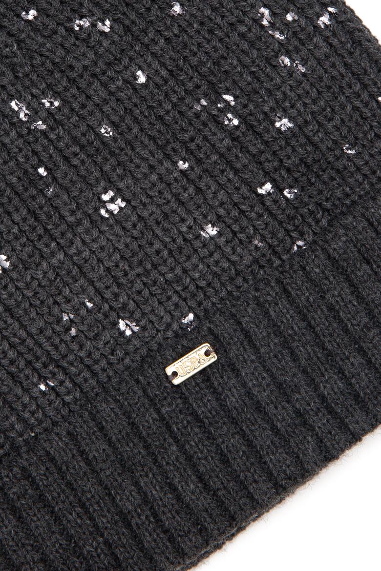 Kadın Antrasit Melanj Bere - 50241005002