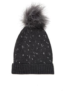 Kadın Antrasit Melanj Bere - 50241005002