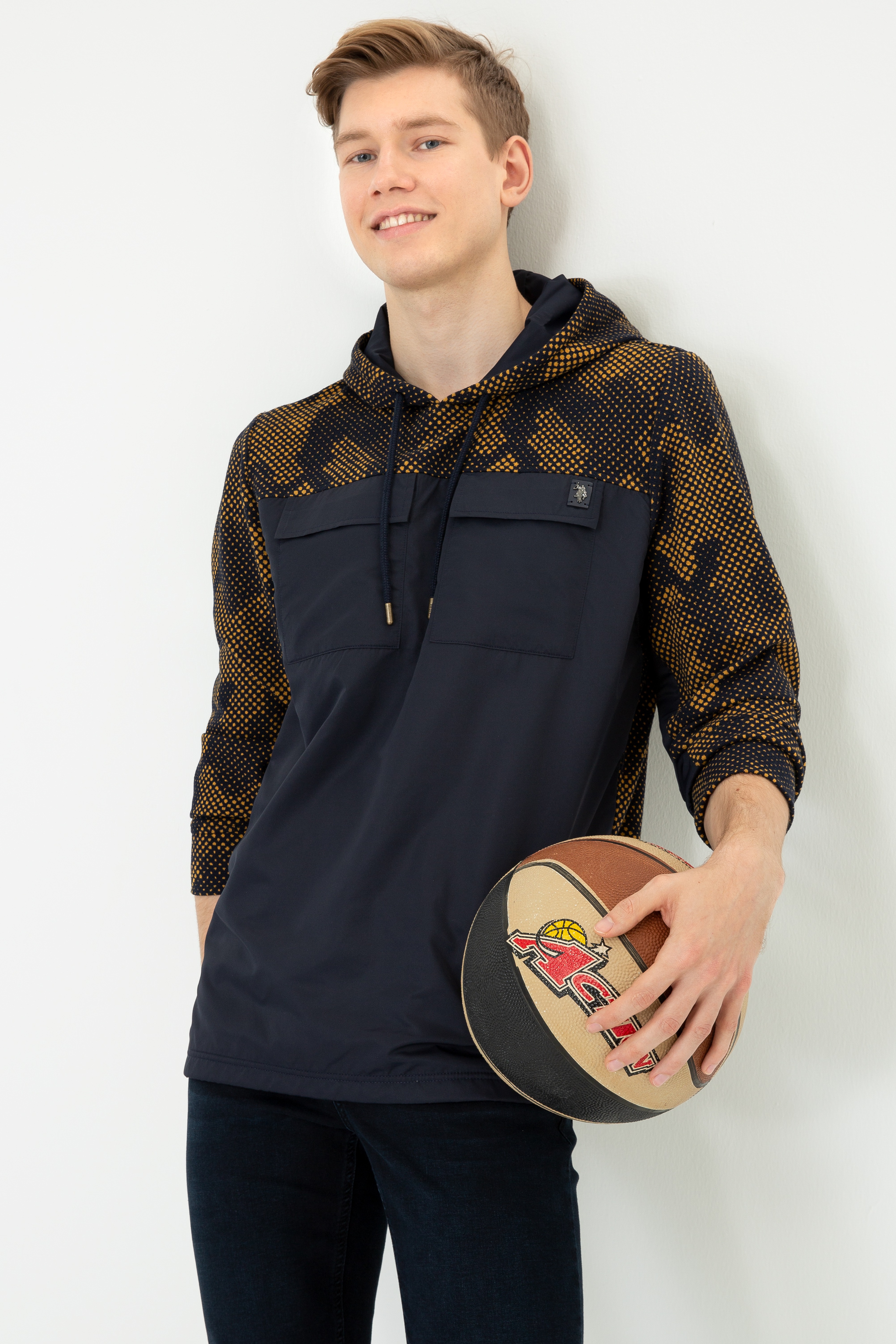 Erkek Lacivert Sweatshirt - Image 1