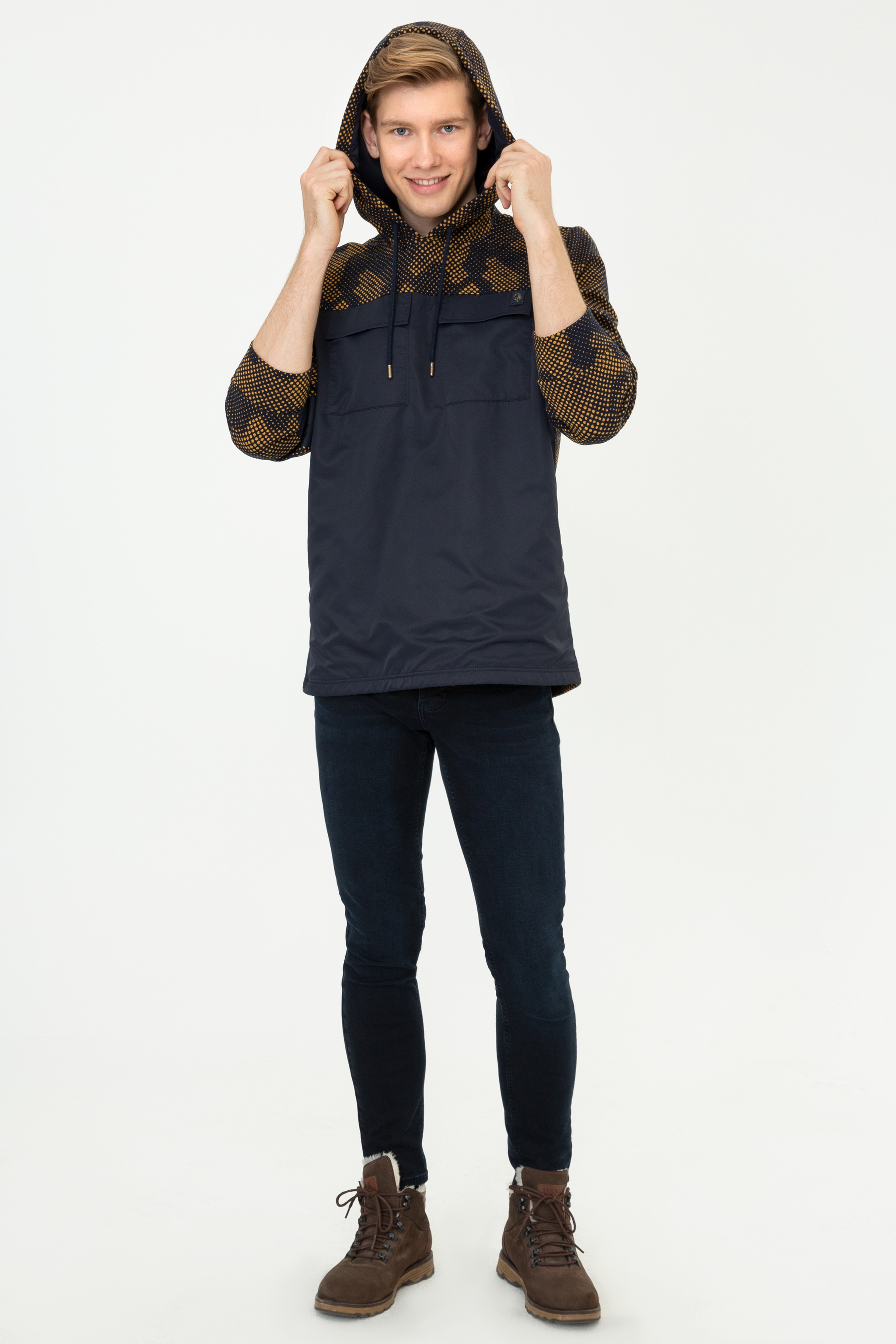 Erkek Lacivert Sweatshirt