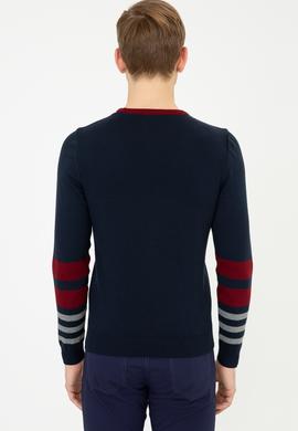 Erkek Lacivert Kazak - 50237169007