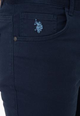 Erkek Lacivert Kanvas Pantolon - 50206360024