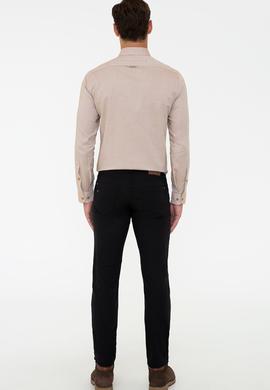 Erkek Siyah Kanvas Pantolon - 50206357021