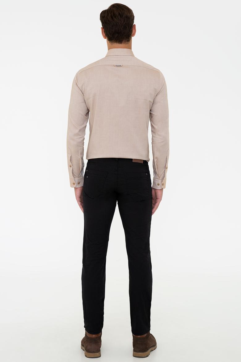 Erkek Siyah Kanvas Pantolon - 50206357021
