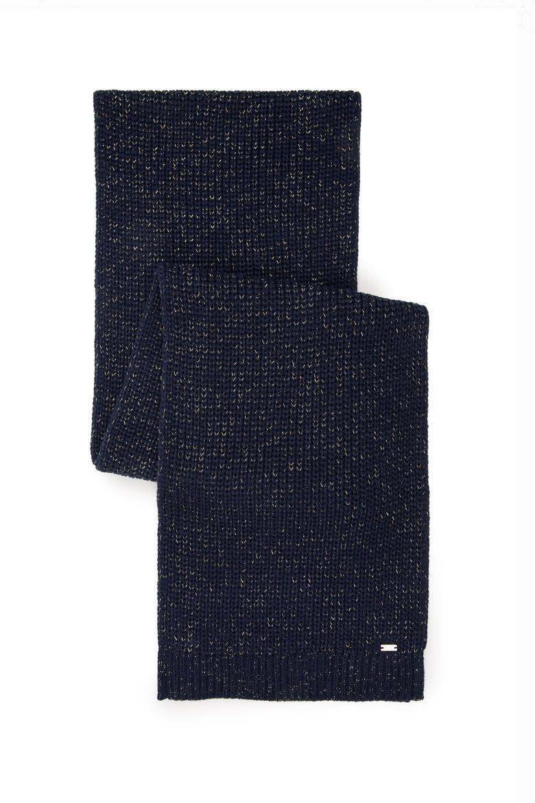 Kadın Lacivert Kaşkol