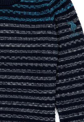 Erkek Çocuk Mint Bisiklet Yaka Triko Kazak - 50237696001