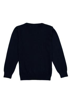 Erkek Çocuk Lacivert Bisiklet Yaka Triko Kazak - 50237155010