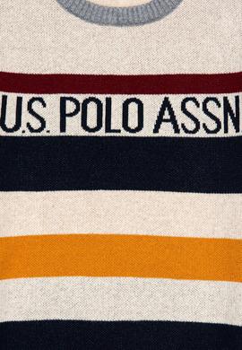 Erkek Çocuk Gri Melanj Triko Kazak - 50237698003