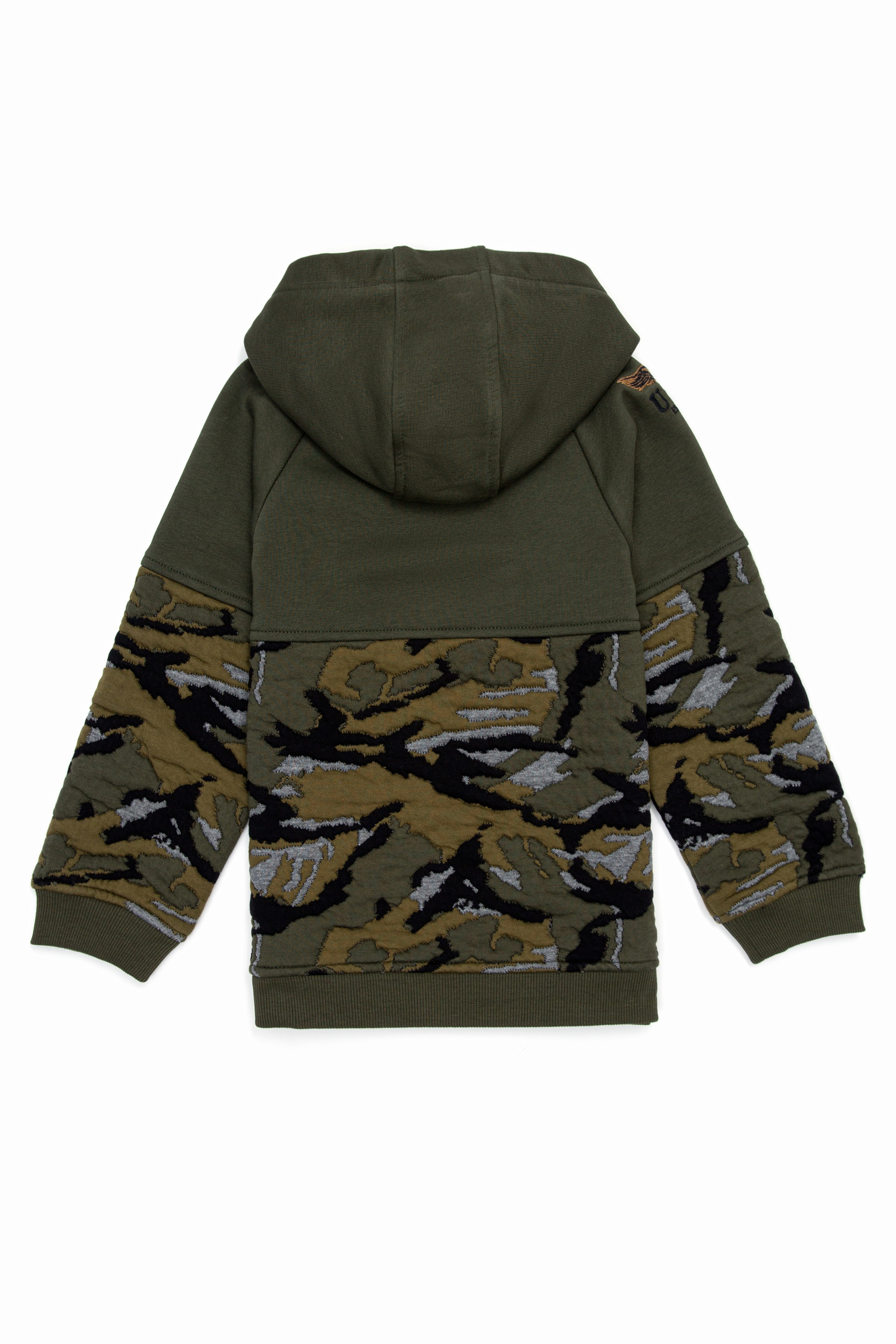 Erkek Çocuk Koyu Haki Sweatshirt - Image 2