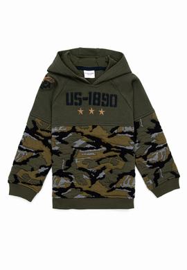 Erkek Çocuk Koyu Haki Sweatshirt - 50236856014