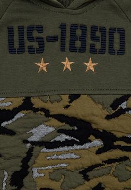 Erkek Çocuk Koyu Haki Sweatshirt - 50236856014