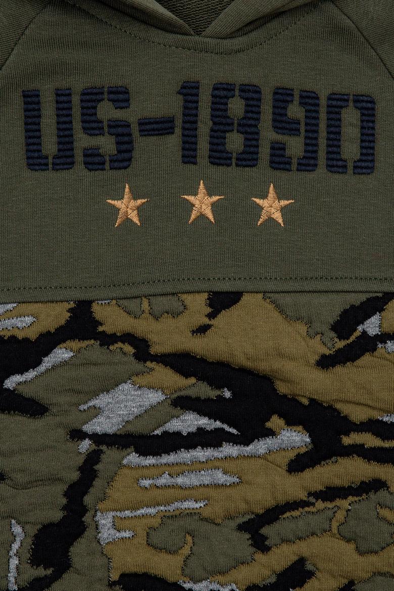 Erkek Çocuk Koyu Haki Sweatshirt - 50236856014