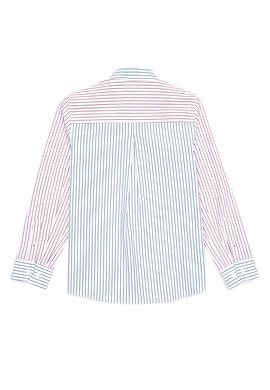 Erkek Çocuk Bordo Uzun Kollu Gömlek - 50237292010