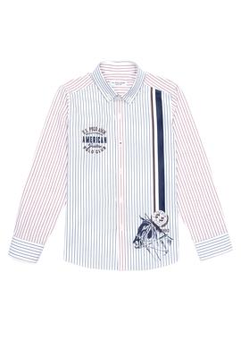 Erkek Çocuk Bordo Uzun Kollu Gömlek - 50237292010