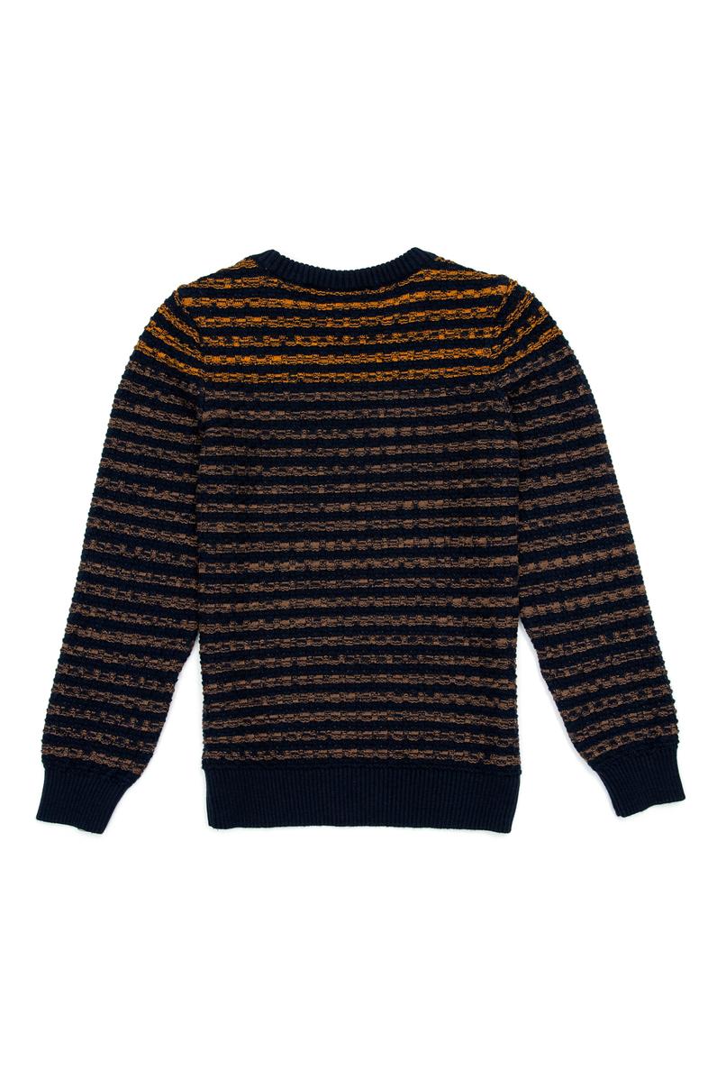 Erkek Çocuk Safran Bisiklet Yaka Triko Kazak