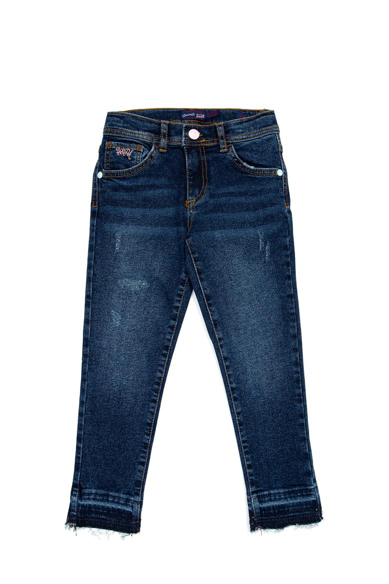 Kız Çocuk Mavi Jean Pantolon - 50238304001