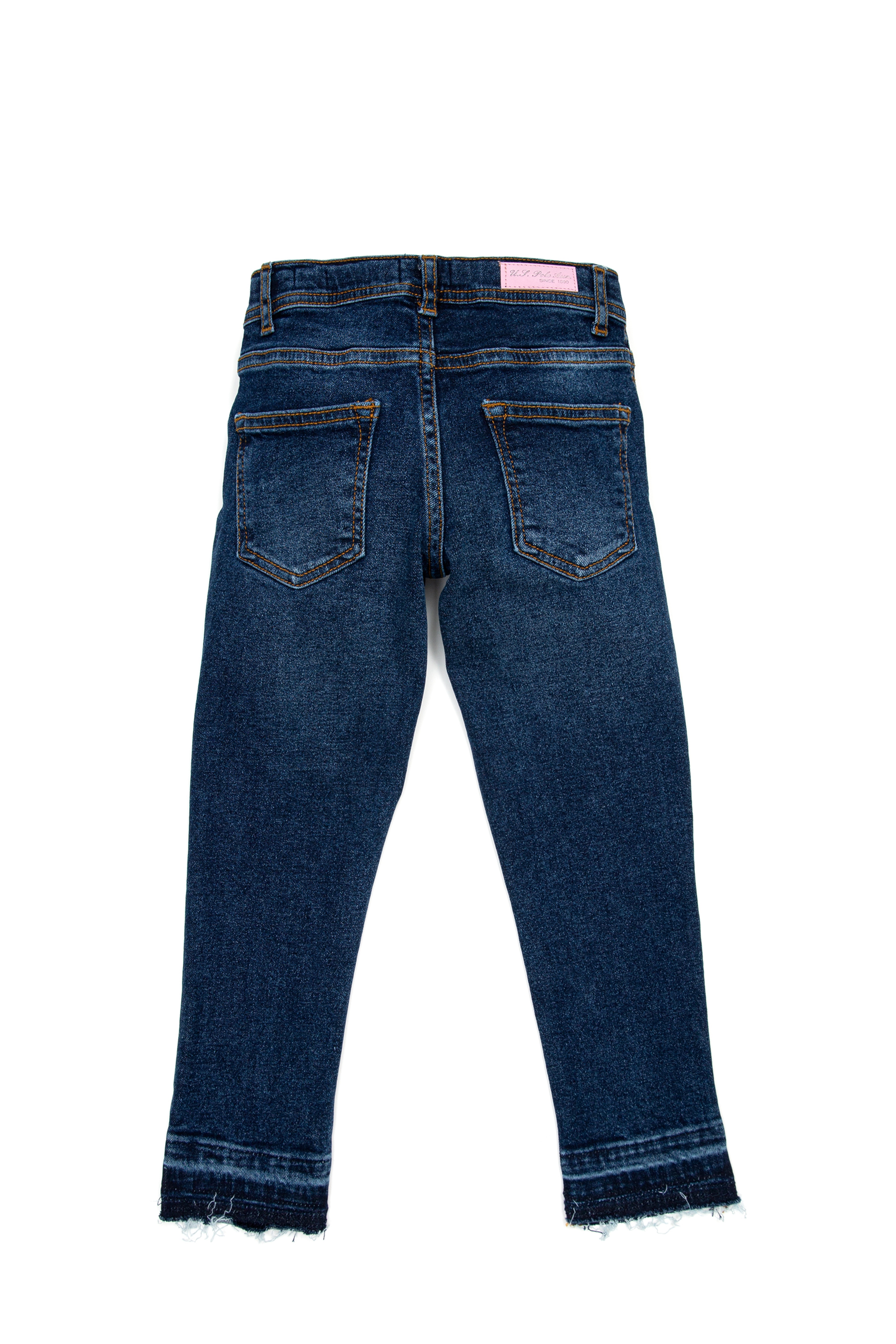 Kız Çocuk Mavi Jean Pantolon - Image 3