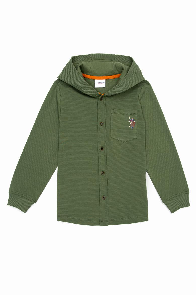 Erkek Çocuk Haki Sweatshirt