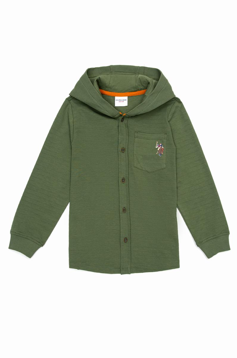 Erkek Çocuk Haki Sweatshirt