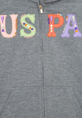 Çocuk Gri Melanj Sweatshirt - 50240549001