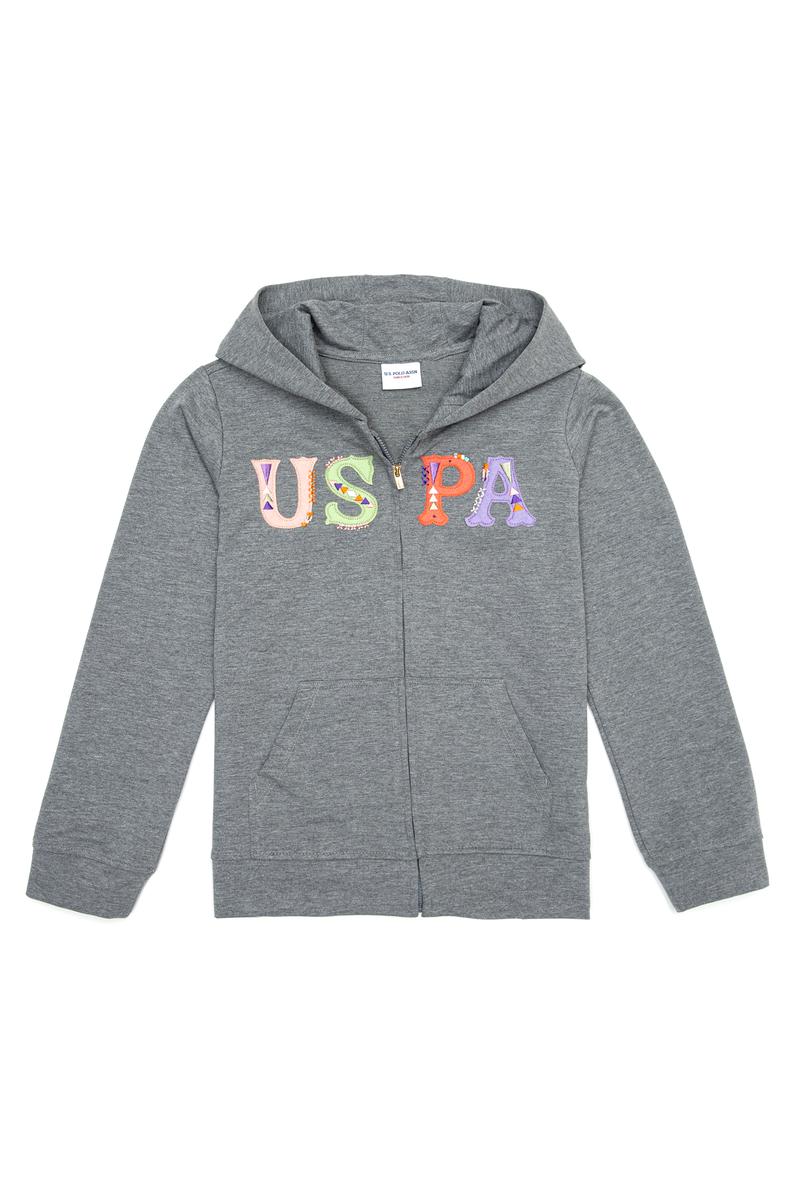 Çocuk Gri Melanj Sweatshirt