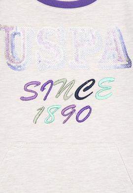 Kız Çocuk Bej Melanj Sweatshirt - 50240620007