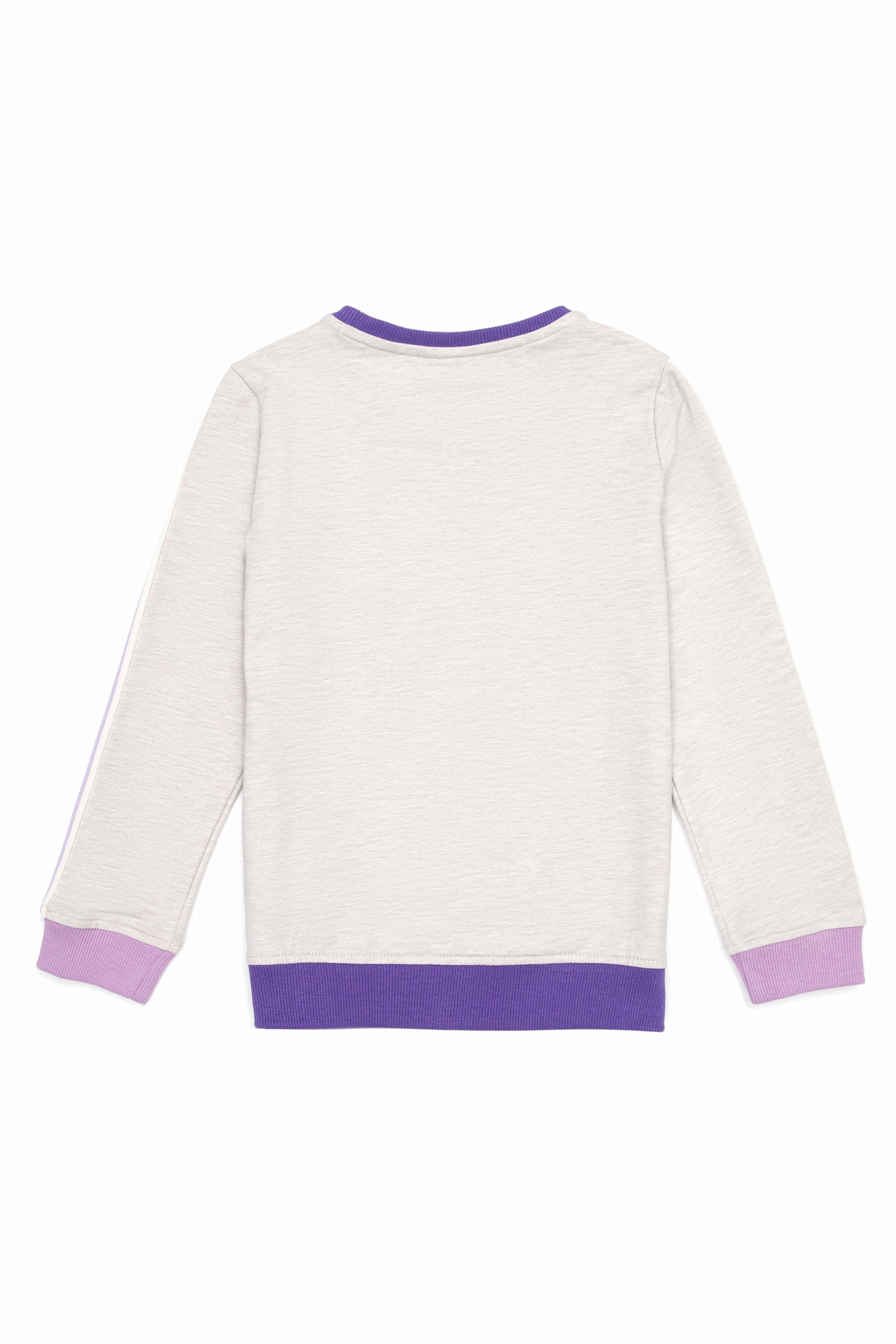 Kız Çocuk Bej Melanj Sweatshirt - Image 2