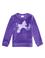 Çocuk Violet Bisiklet Yaka Sweatshirt