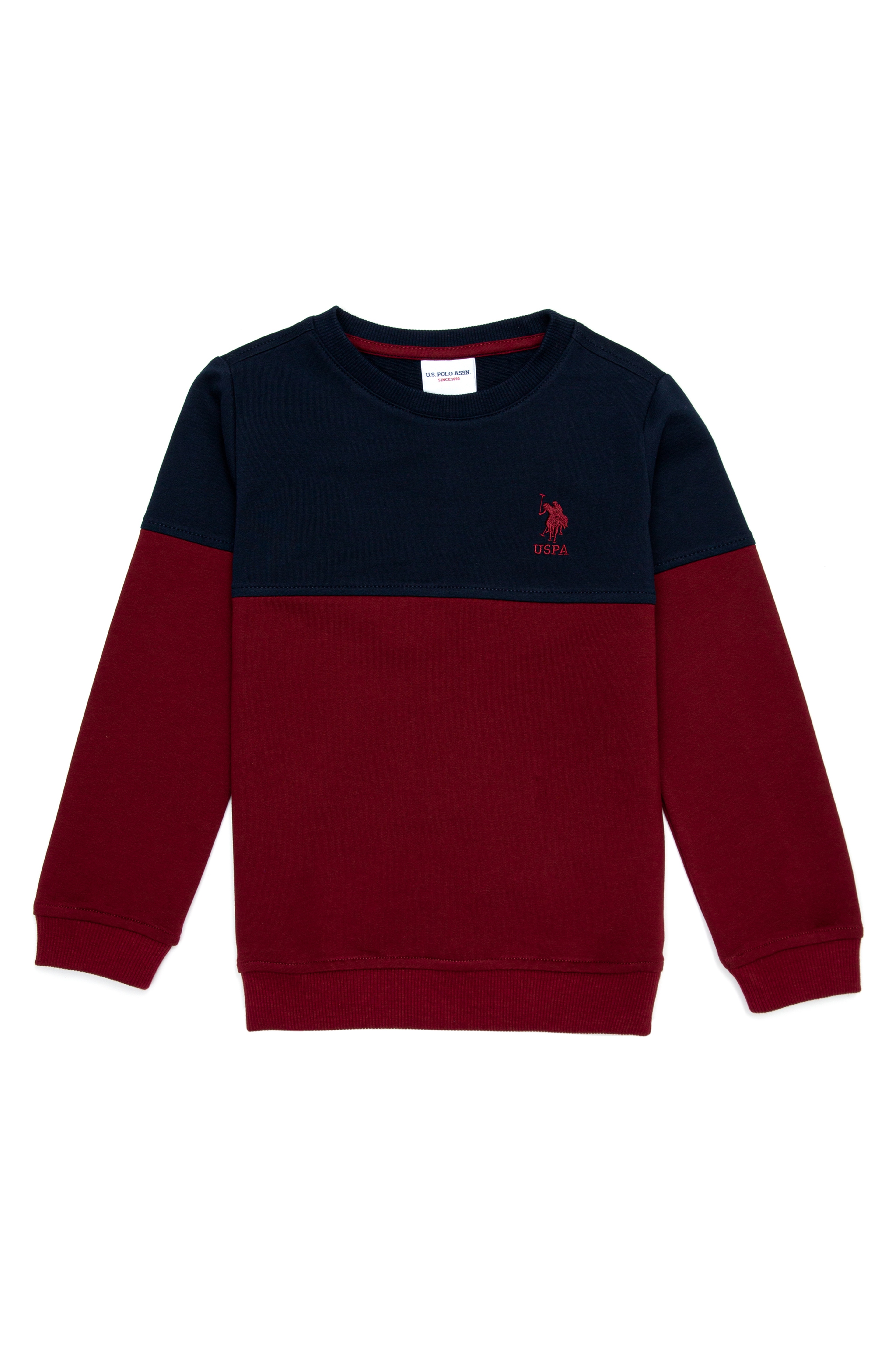 Erkek Çocuk Bordo Sweatshirt - Image 1